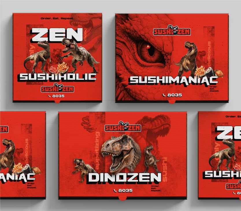 Sushi Zen — Packaging
